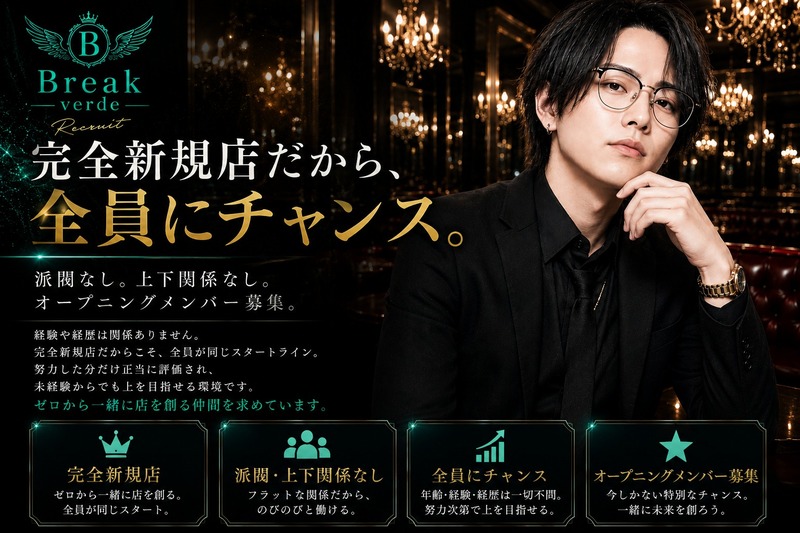 Break Verde -group dandy-求人情報